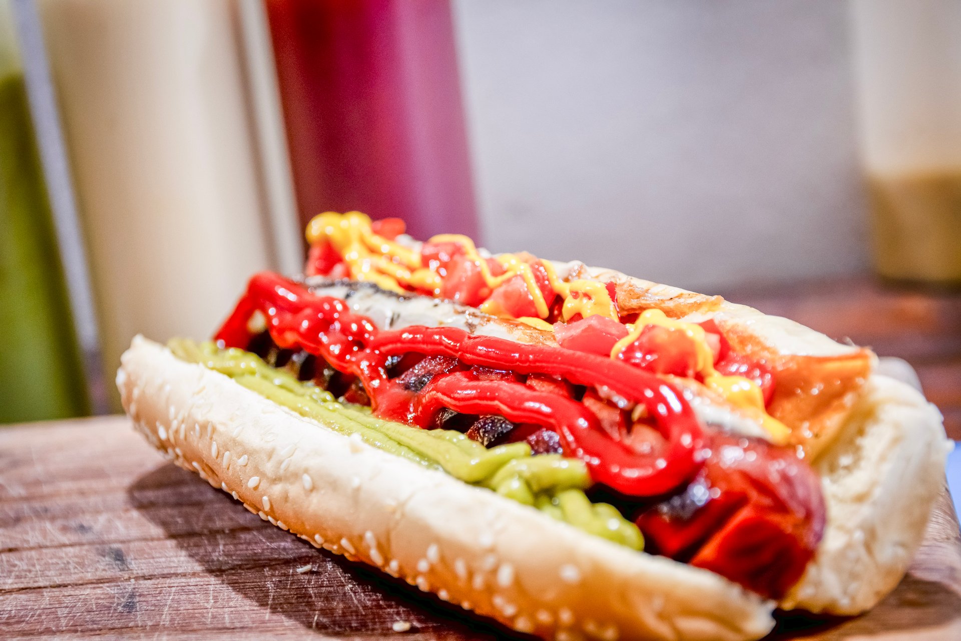 Hot Dog Guacamole Grande